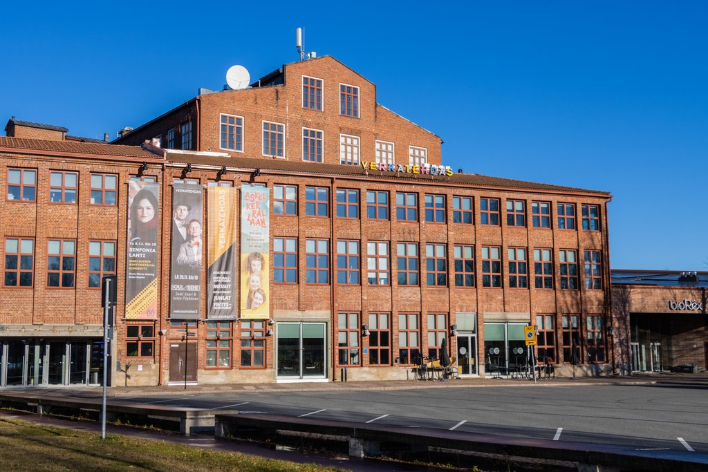 Verkatehdas syksyllä, kuva Tiina Inkiläinen / Verkatehdas