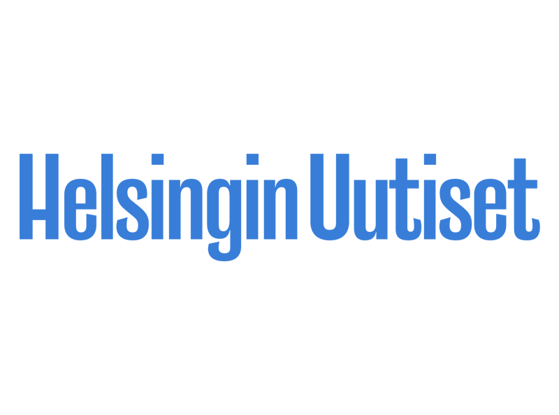 Helsingin Uutisten logo.